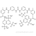 Ácido 1,3,5-naftaleno-tetrisulfónico, 8,8 &#39;- [carbonilbis [imino-3,1- fenilenocarbonilimino (4-metil-3,1-fenileno) carbonilimino]] bis-, sal de sódio (1: 6) CAS 129- 46-4